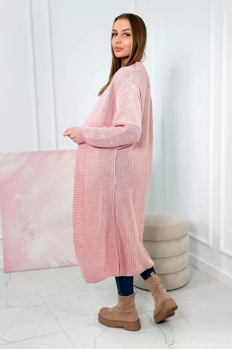 Women's pink cardigan Longy 