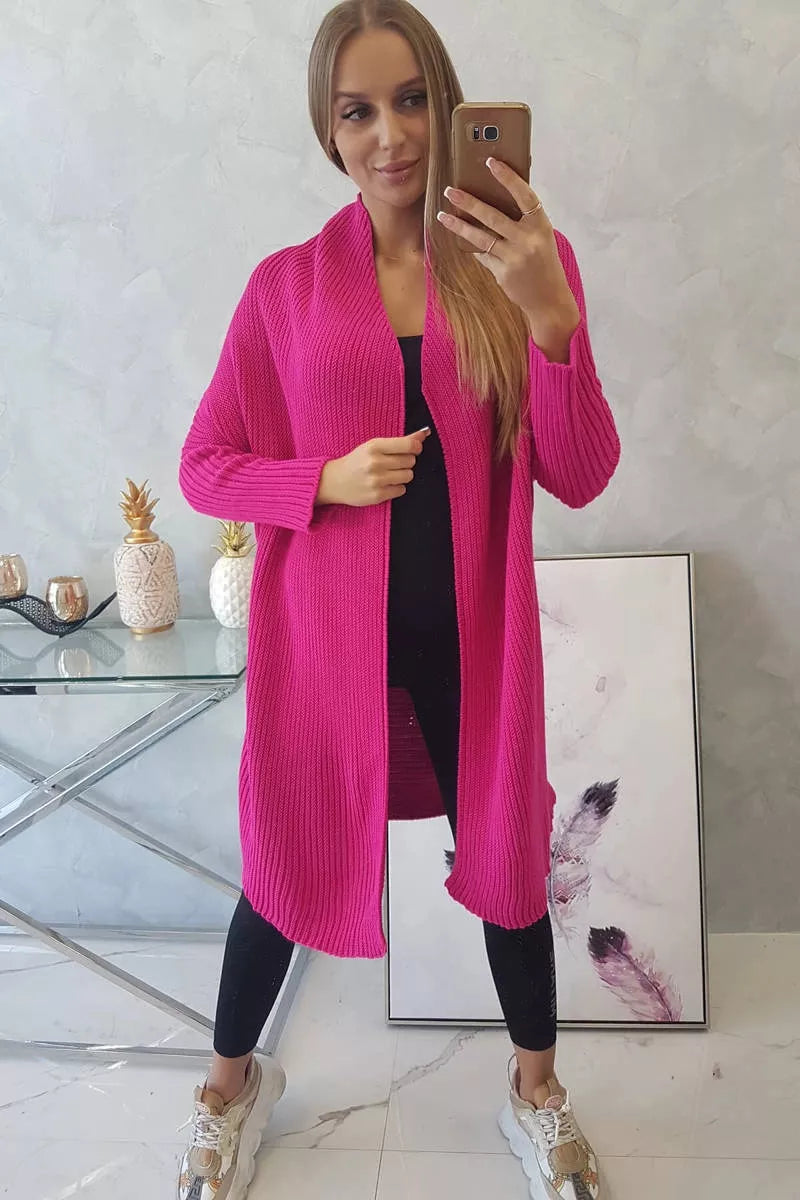 Women's pink cardigan Nave