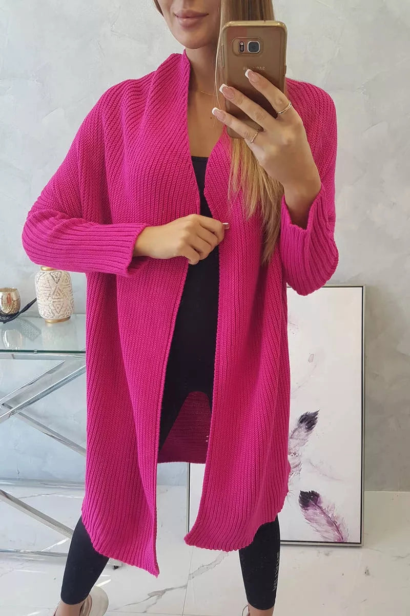 Women's pink cardigan Nave