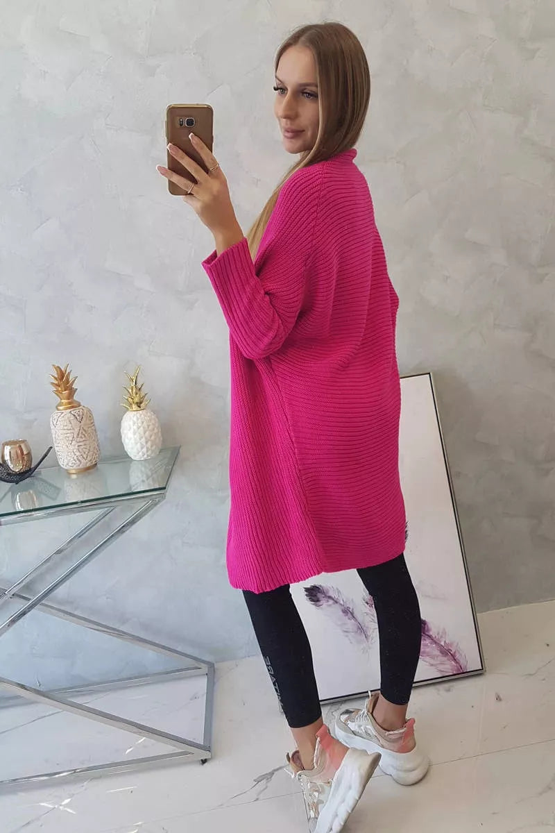 Women's pink cardigan Nave