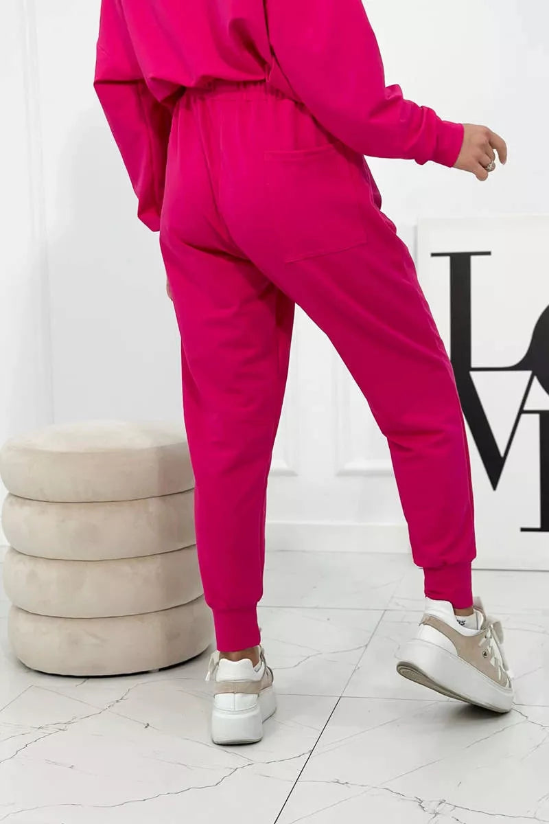 Women's pink Evoli set.