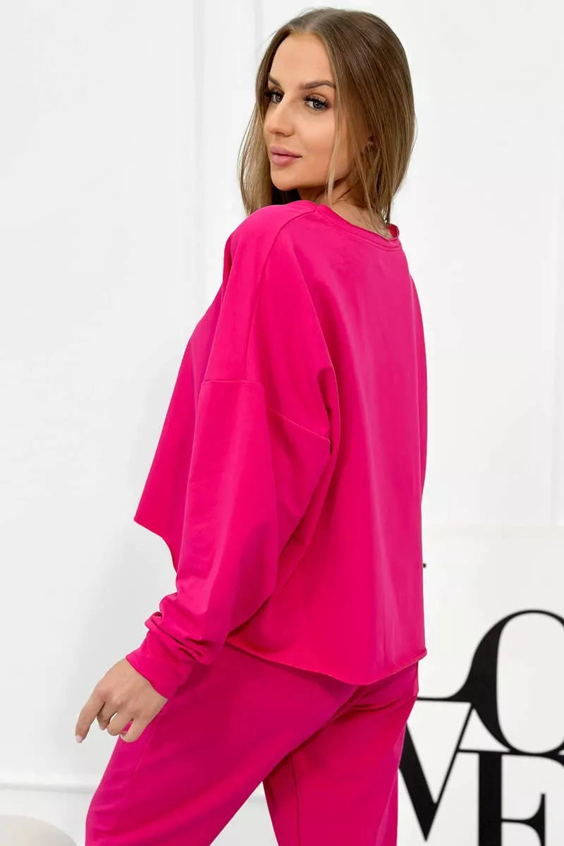 Women's pink Evoli set.