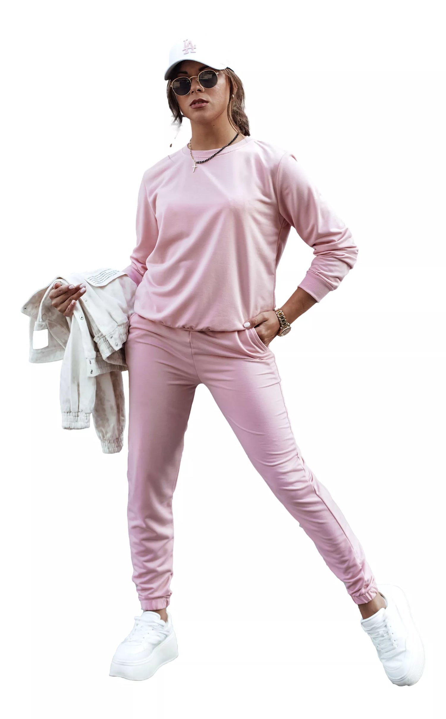 Women's pink Milin set.
