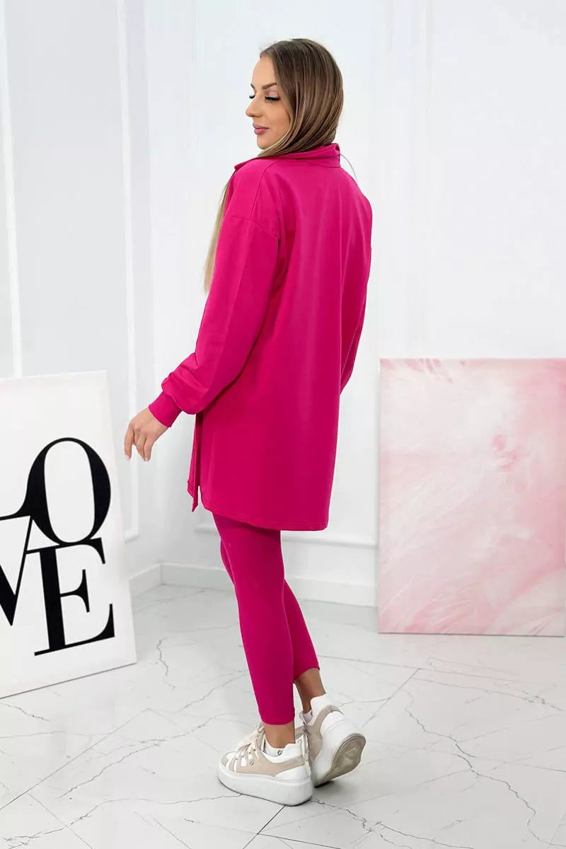 Women's pink Triple set