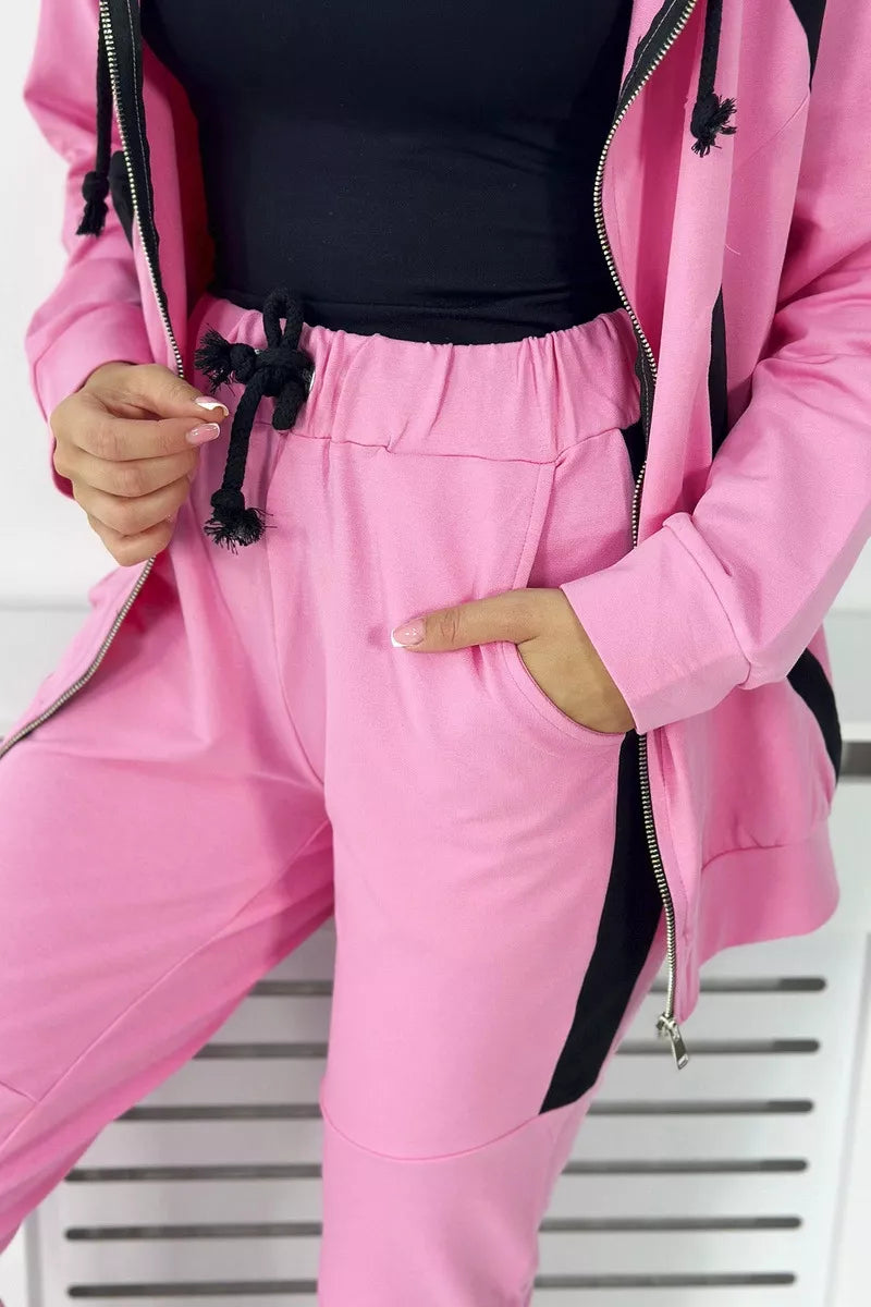 Women's pink Twise set.