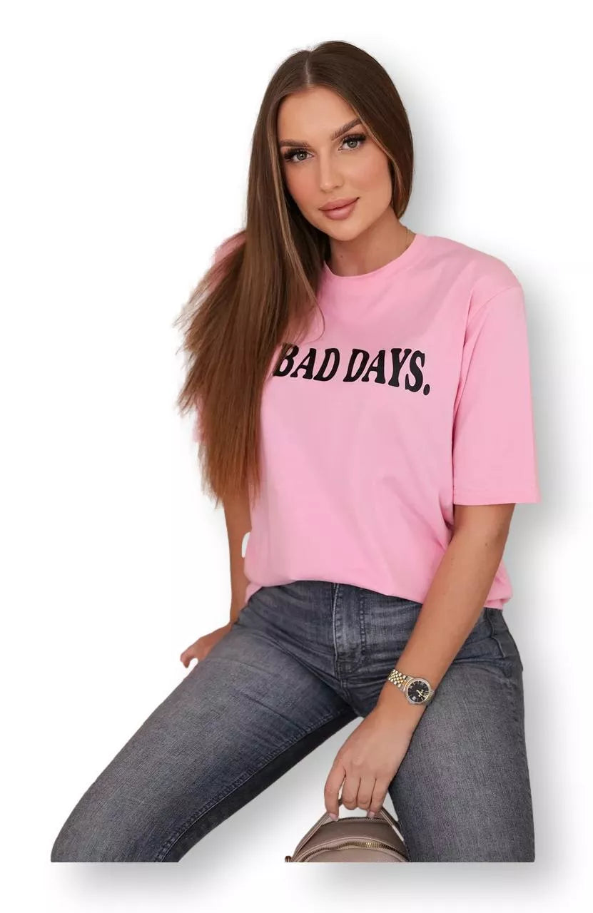 Women's pink T-shirt Days