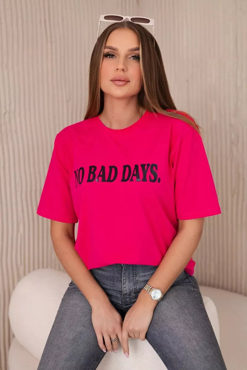 Women's pink T-shirt Days