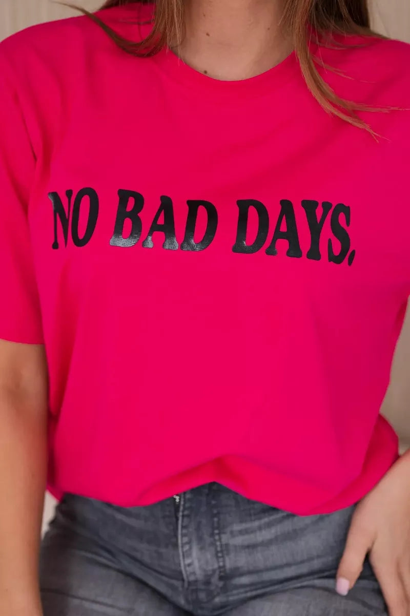 Women's pink T-shirt Days