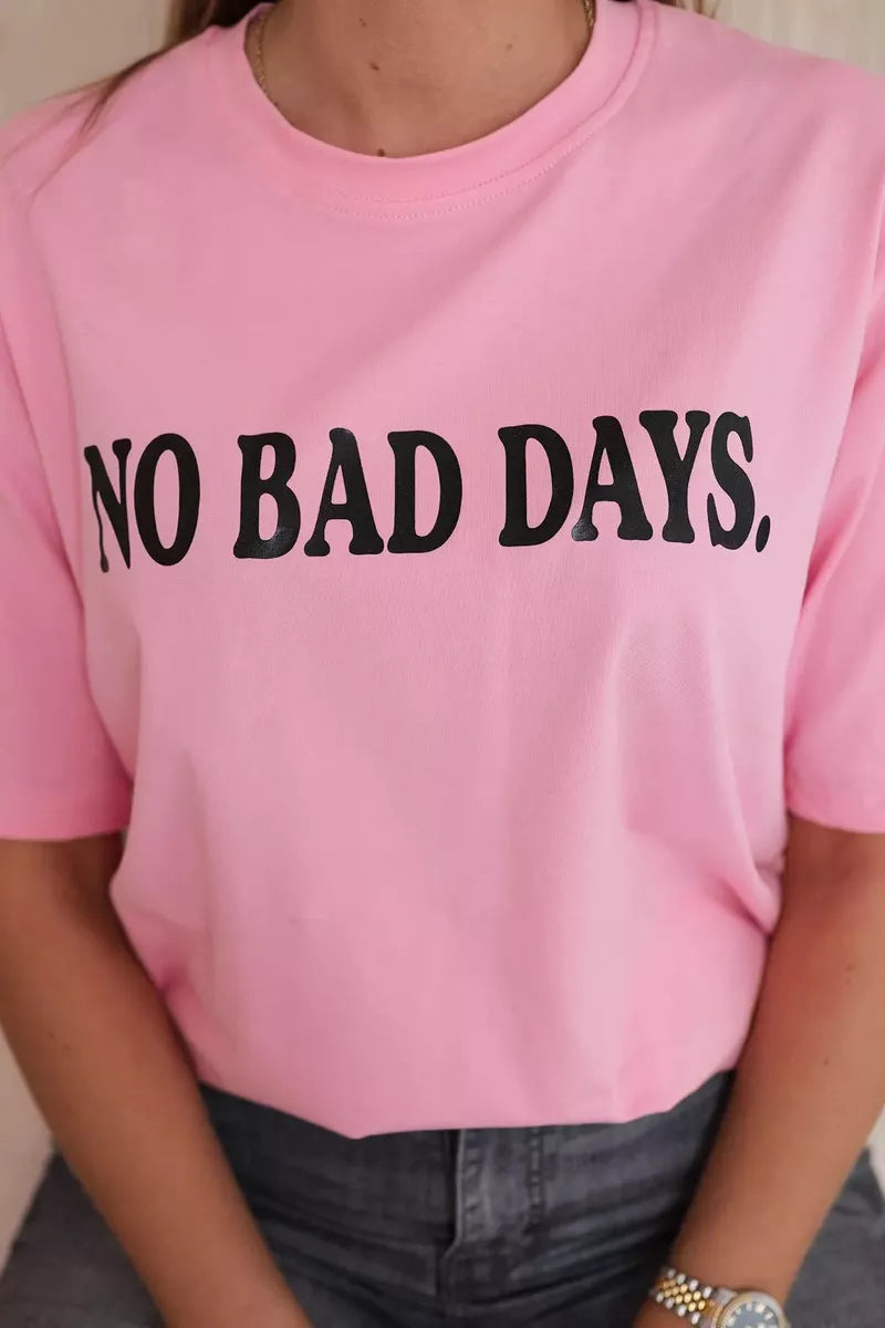 Women's pink T-shirt Days