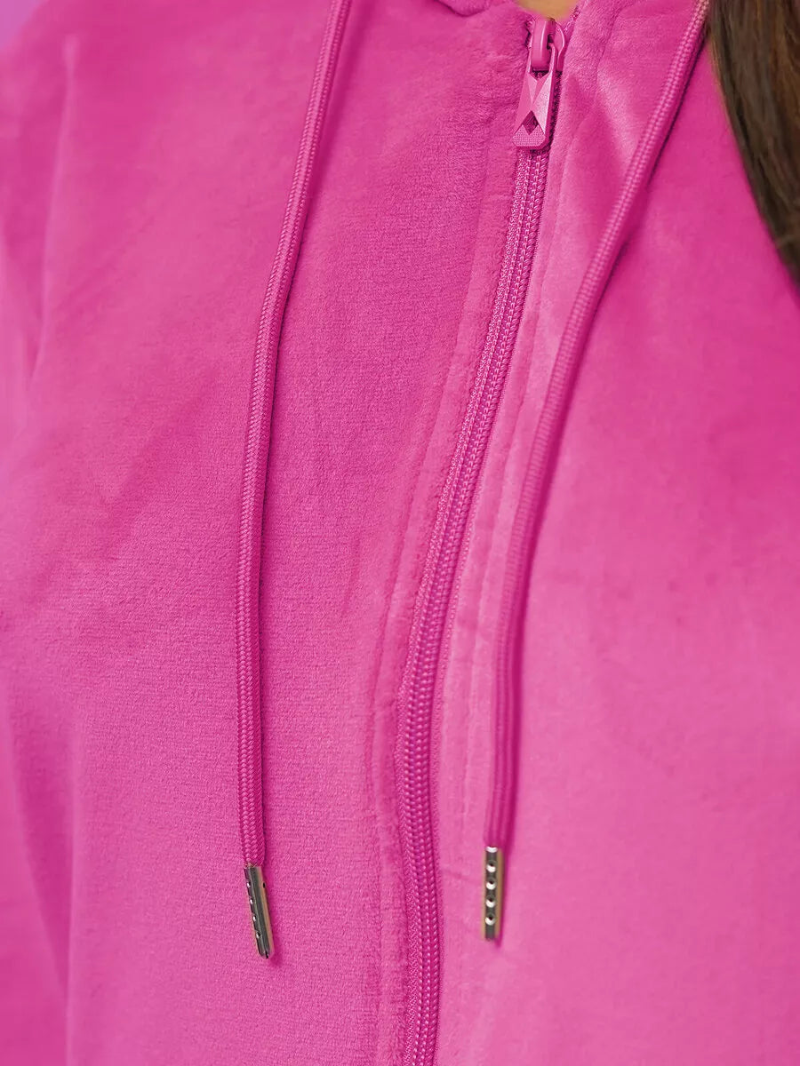 Women's pink velour set Softi