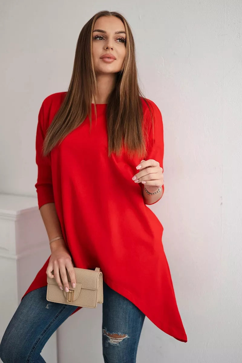 Women's red blouse Rosit