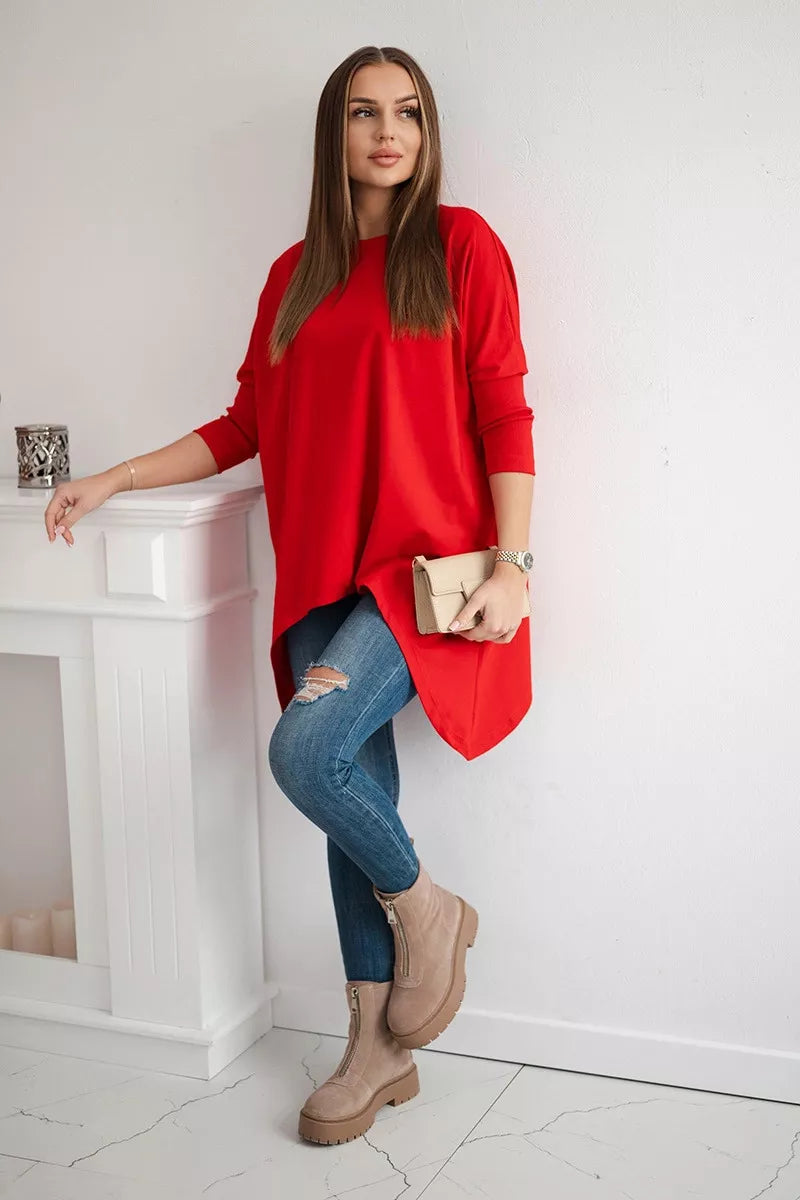 Women's red blouse Rosit
