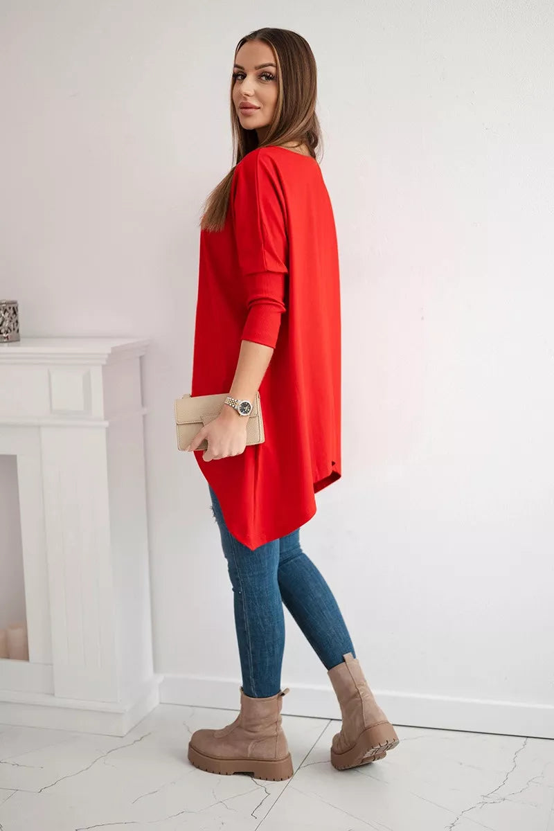 Women's red blouse Rosit