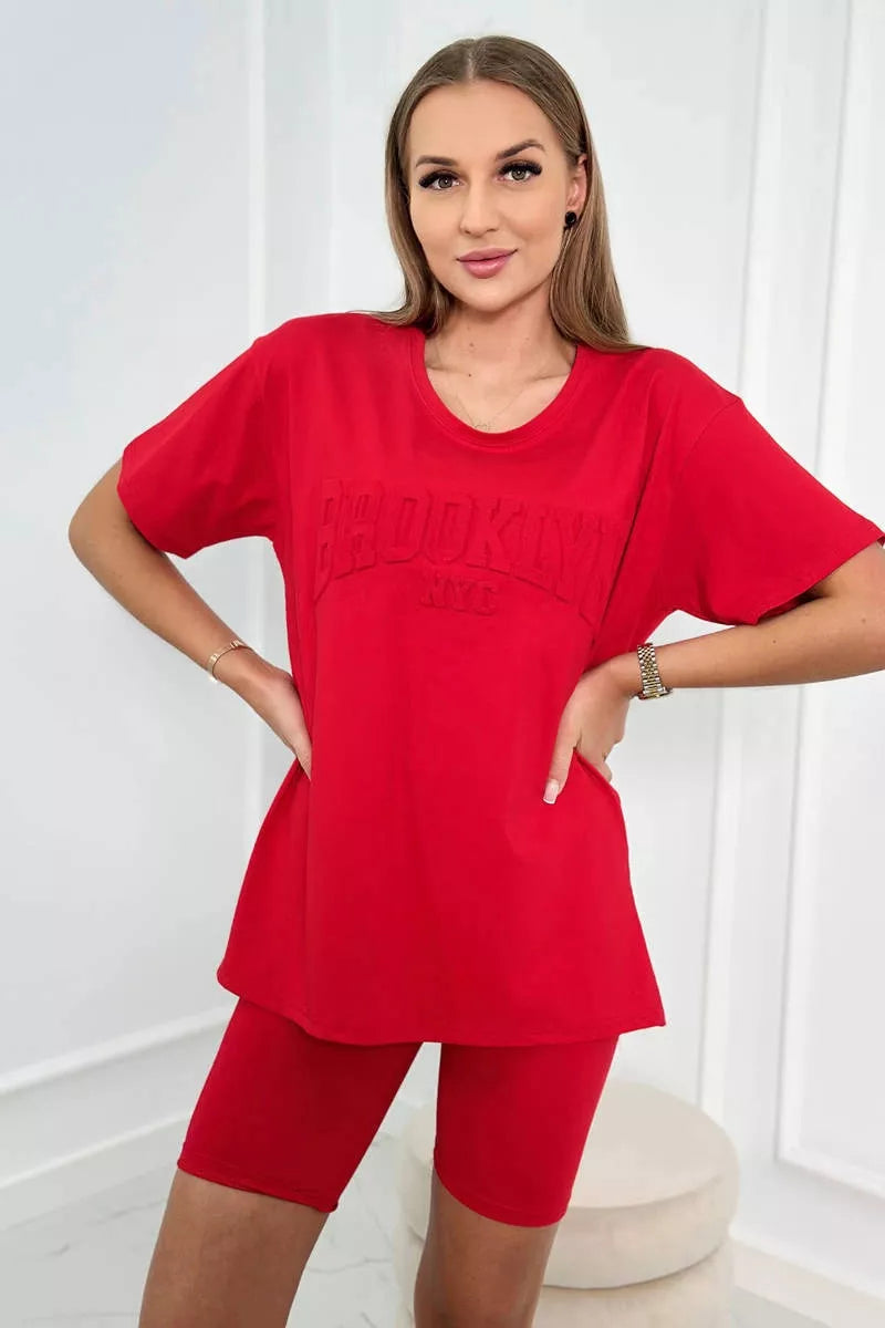 Women's red set Korina