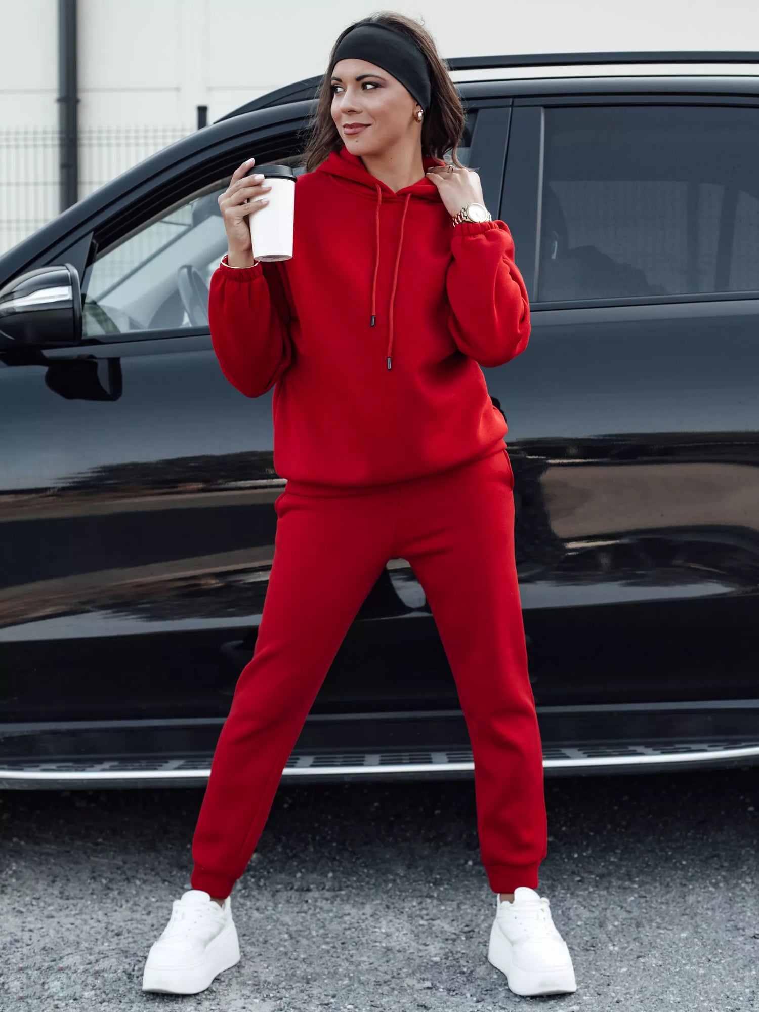 Women's red set Ksenia