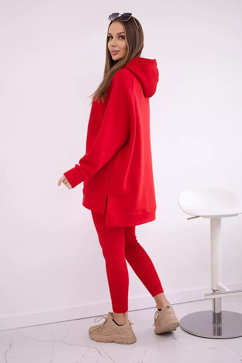 Women's red casual set Mocca