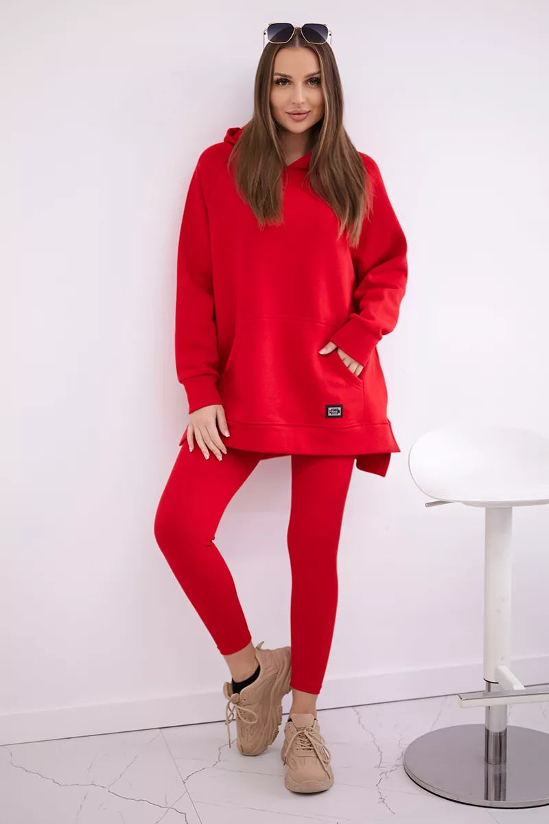 Women's red casual set Mocca