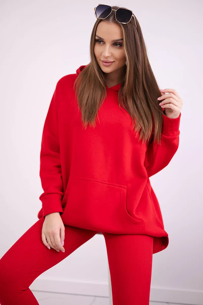 Women's red casual set Mocca