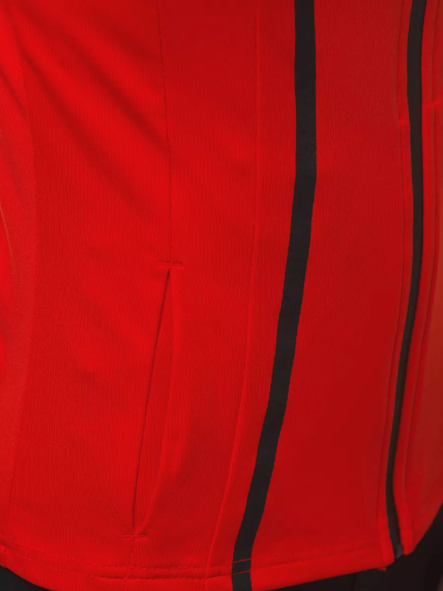 Women's red sweater Sater