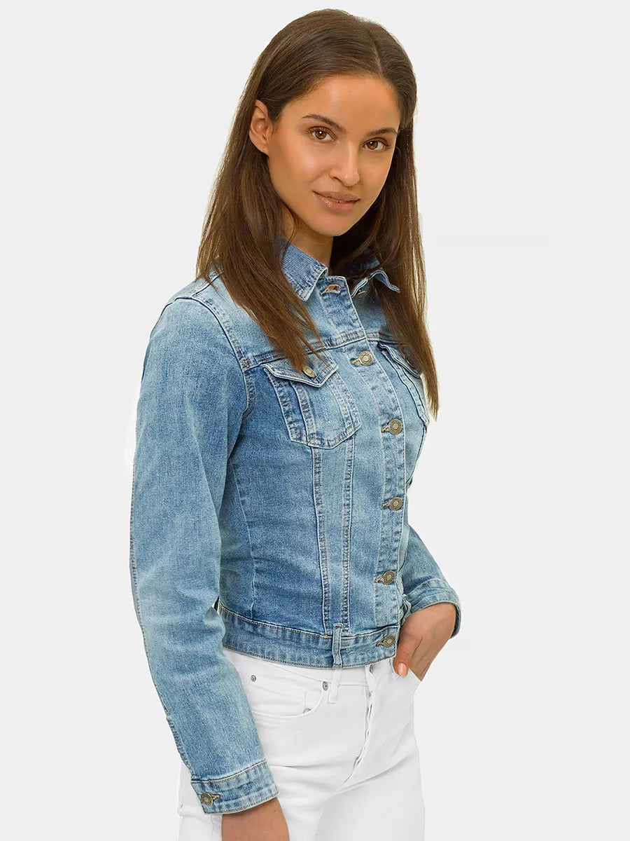 Women's thin denim jacket Kamily