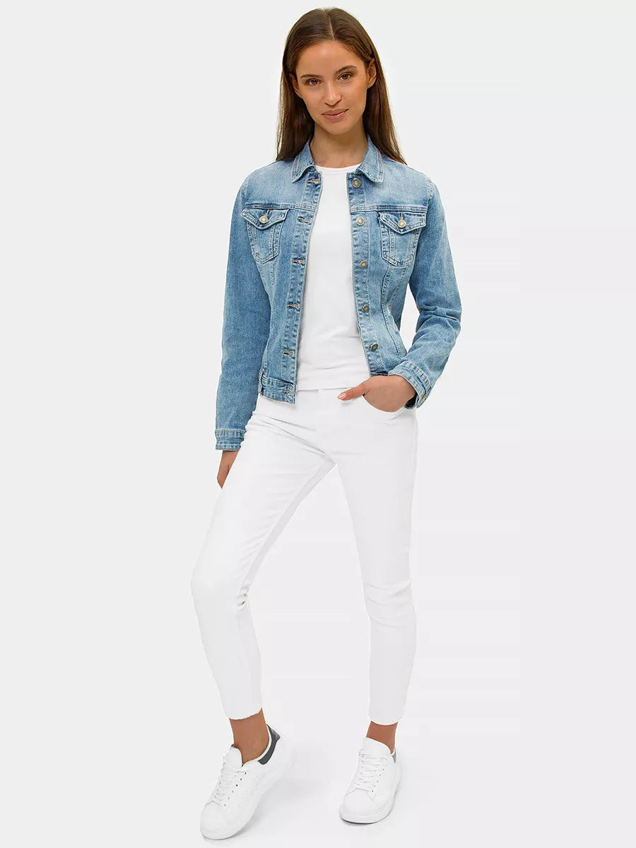 Women's thin denim jacket Kamily