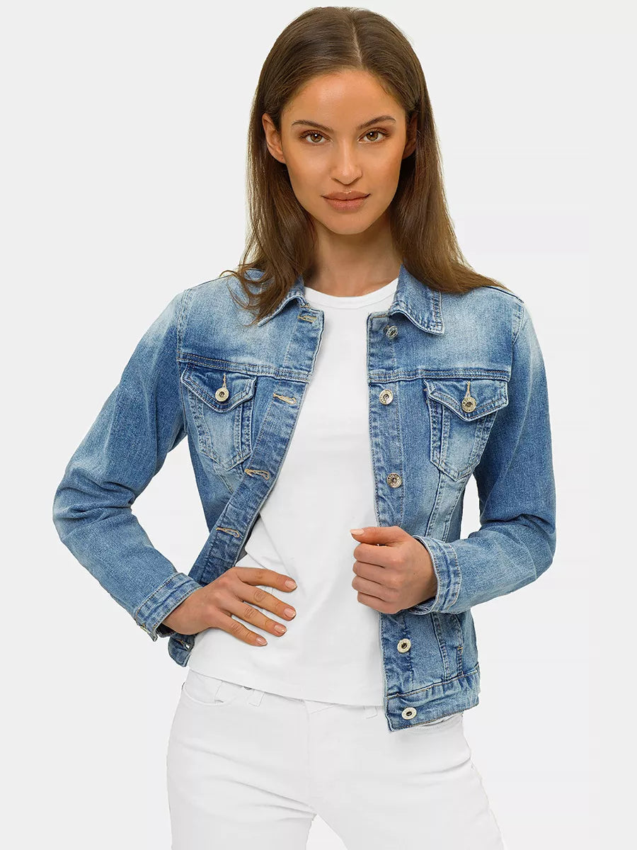 Women's slim denim jacket Kelly