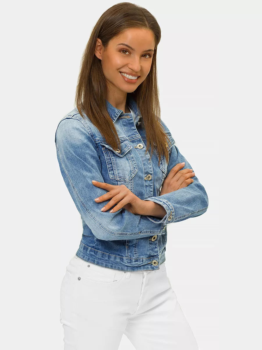 Women's slim denim jacket Kelly