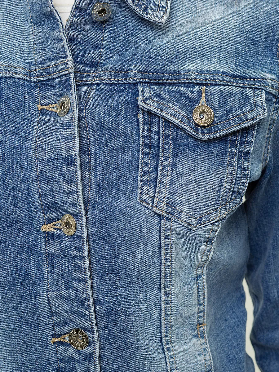 Women's slim denim jacket Kelly