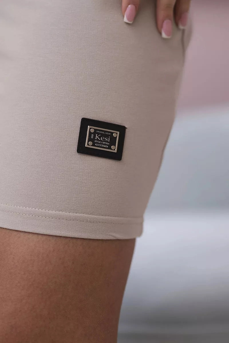 Women's beige dress Mimoli