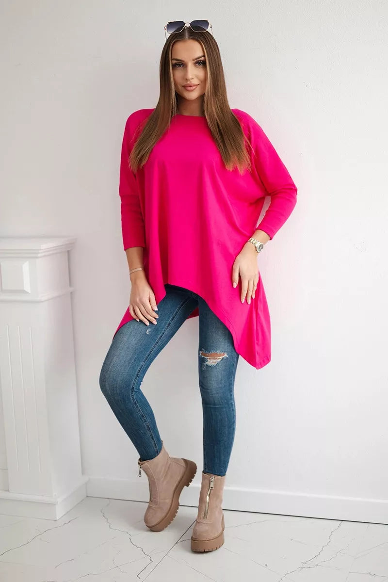 Women's bright pink blouse Rosit