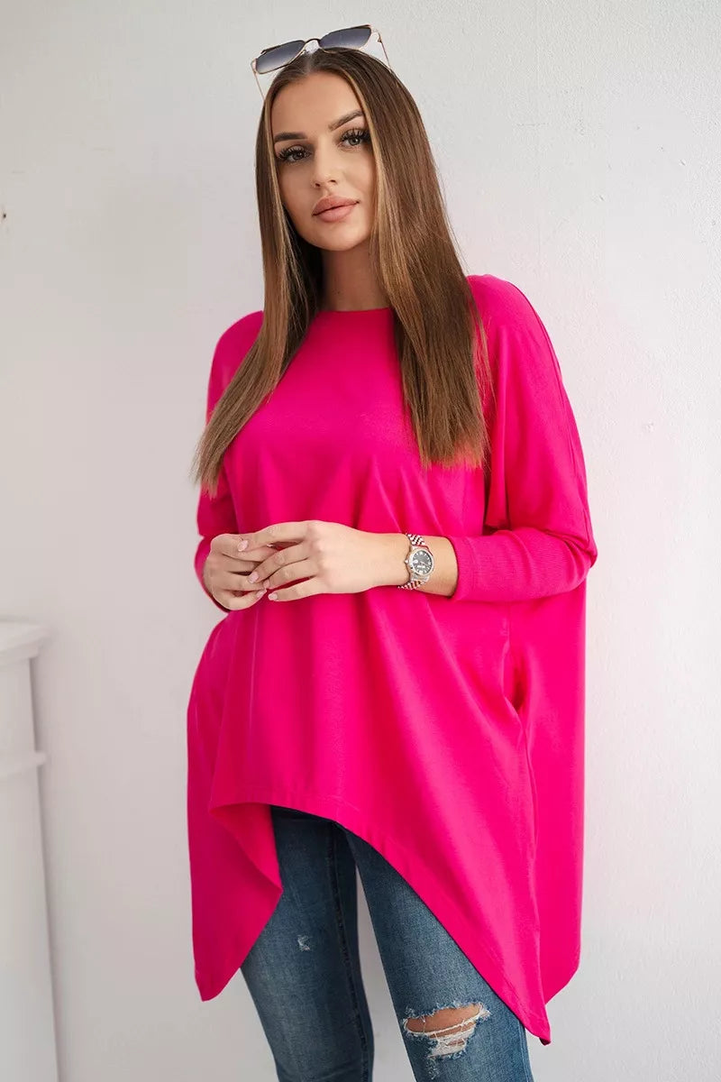 Women's bright pink blouse Rosit