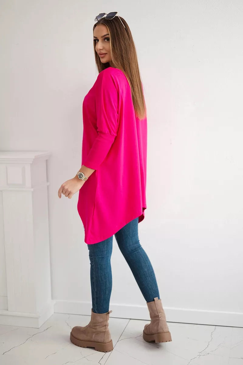 Women's bright pink blouse Rosit