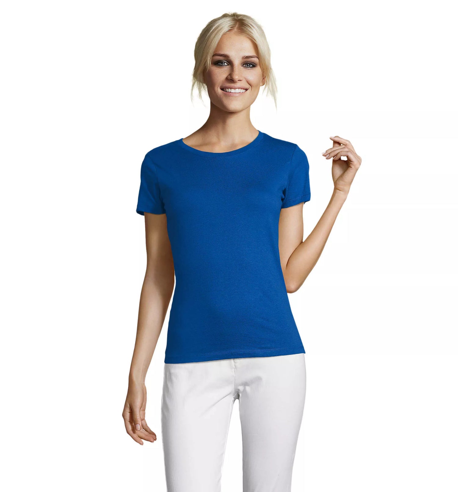 Women's bright blue T-shirt Regent Women