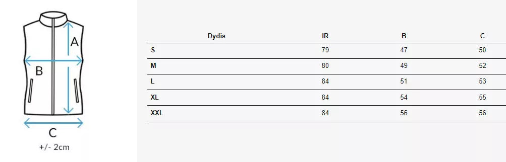 Women's quilted black vest Aria