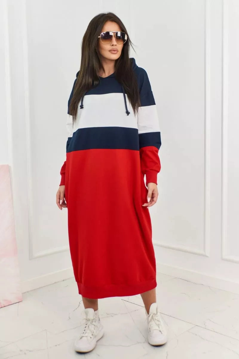 Women's three-color dress Liz