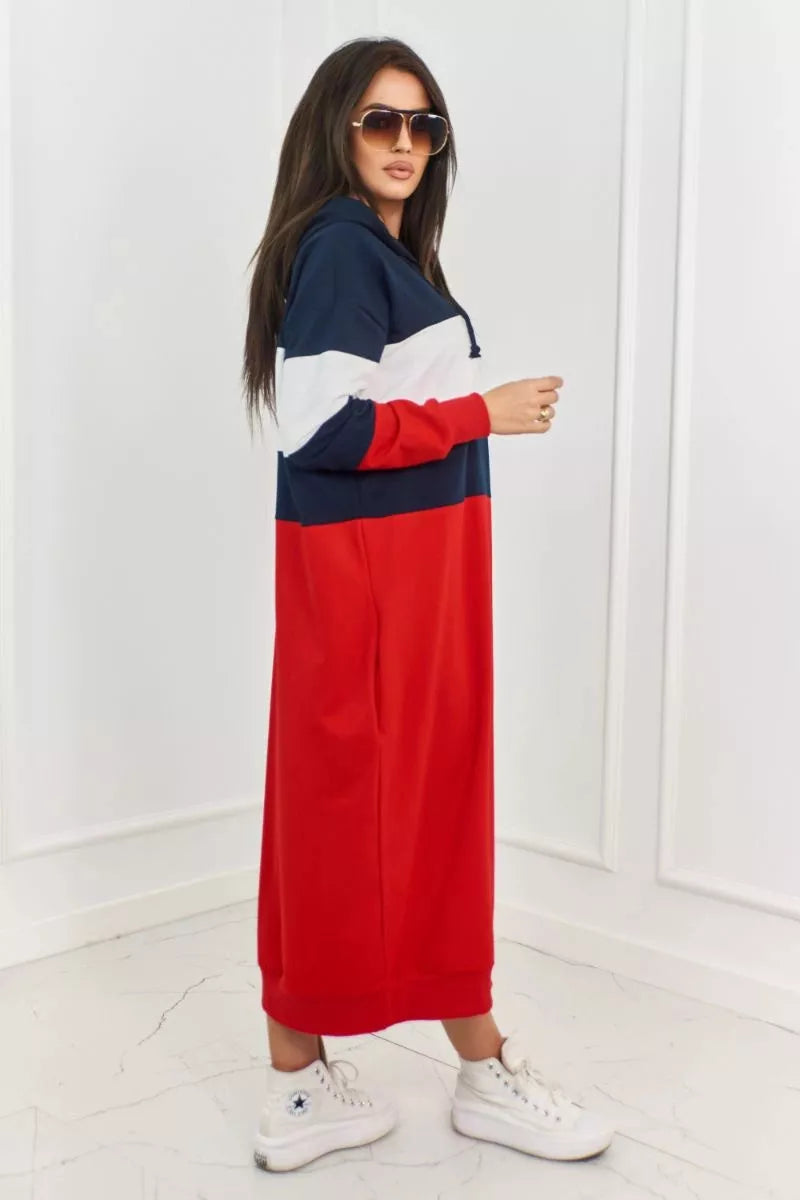 Women's three-color dress Liz