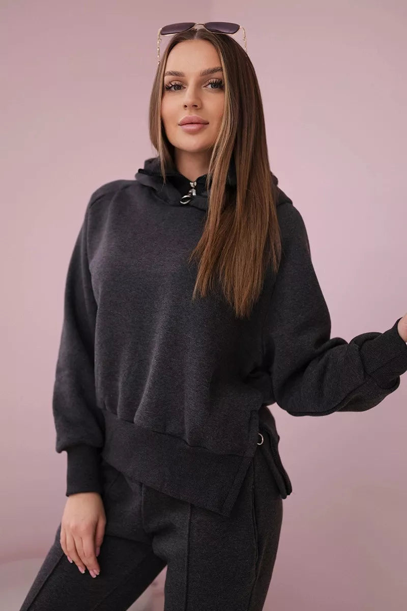 Women's dark gray suit First