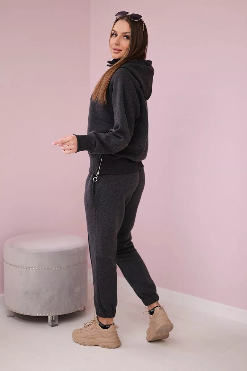 Women's dark gray suit First