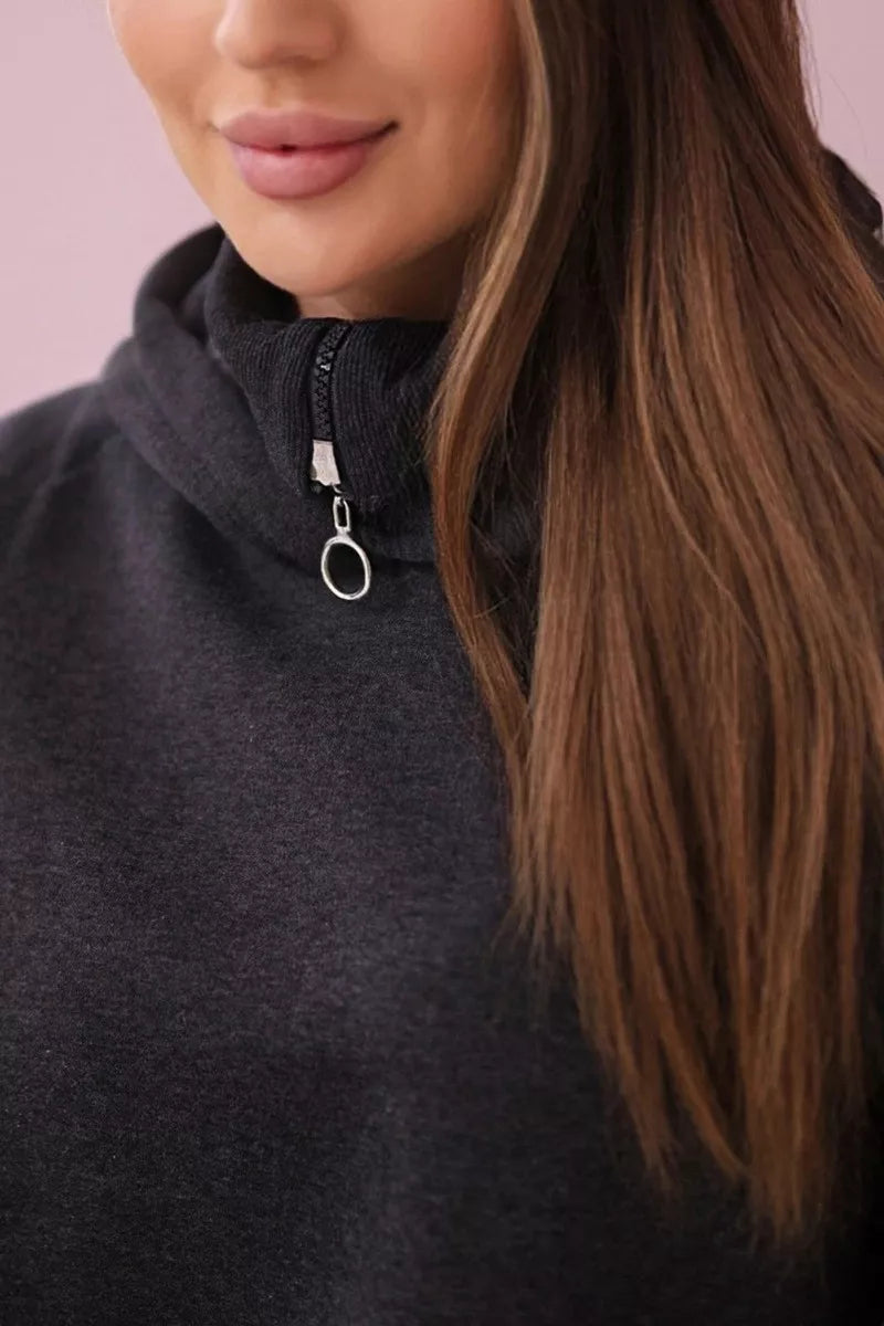 Women's dark gray suit First