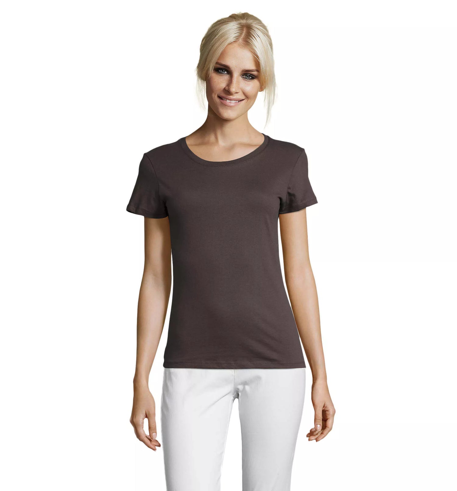 Women's dark gray T-shirt Regent Women