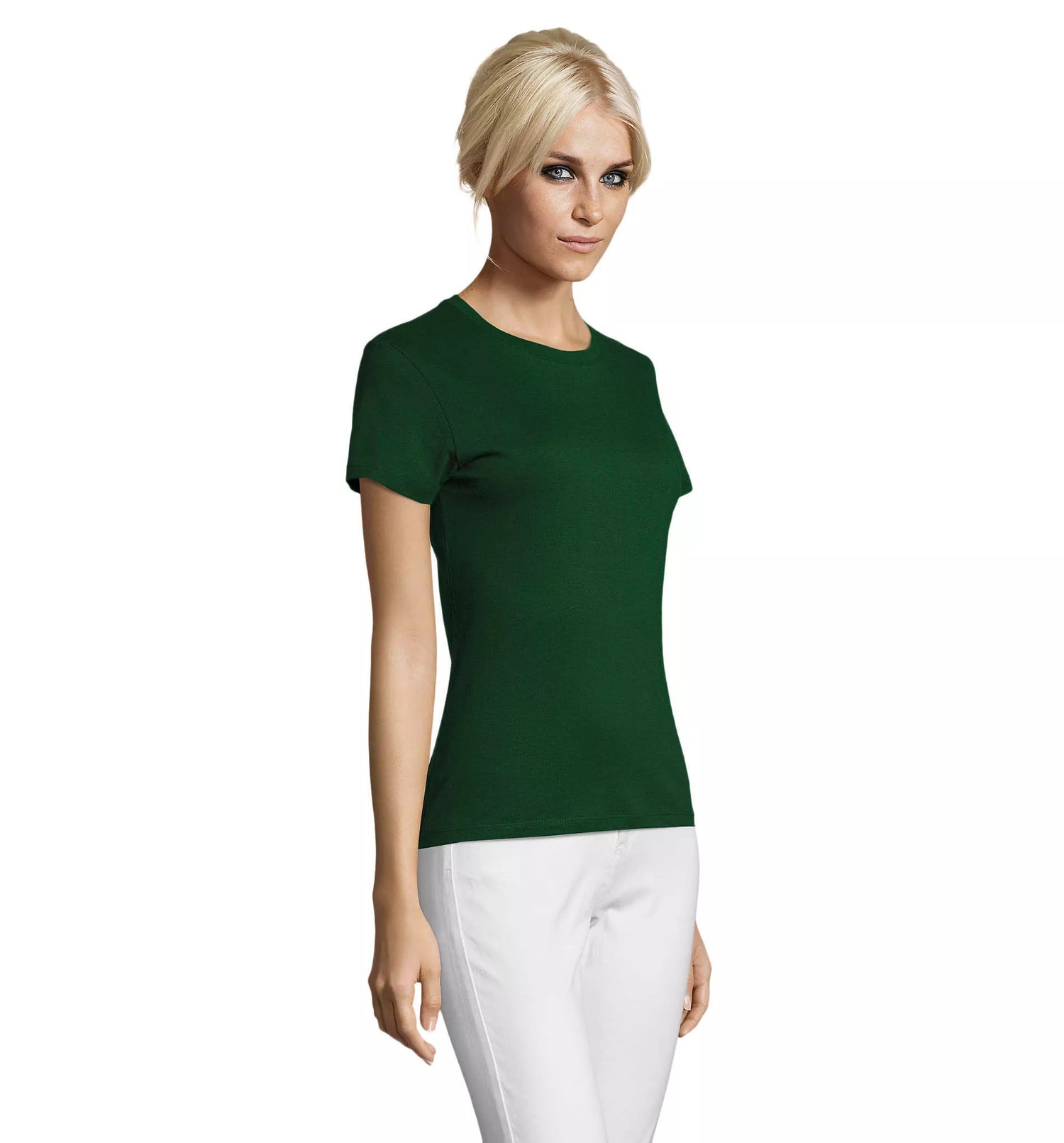 Women's dark green T-shirt Regent Women