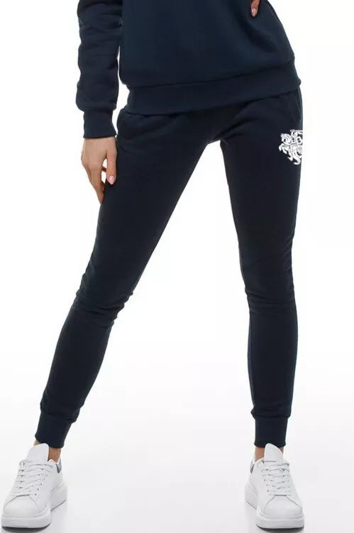 Women's dark blue casual pants Vytis