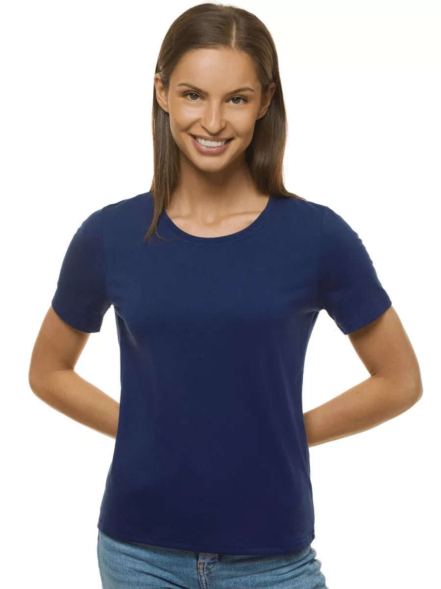 Women's navy blue T-shirt Dian