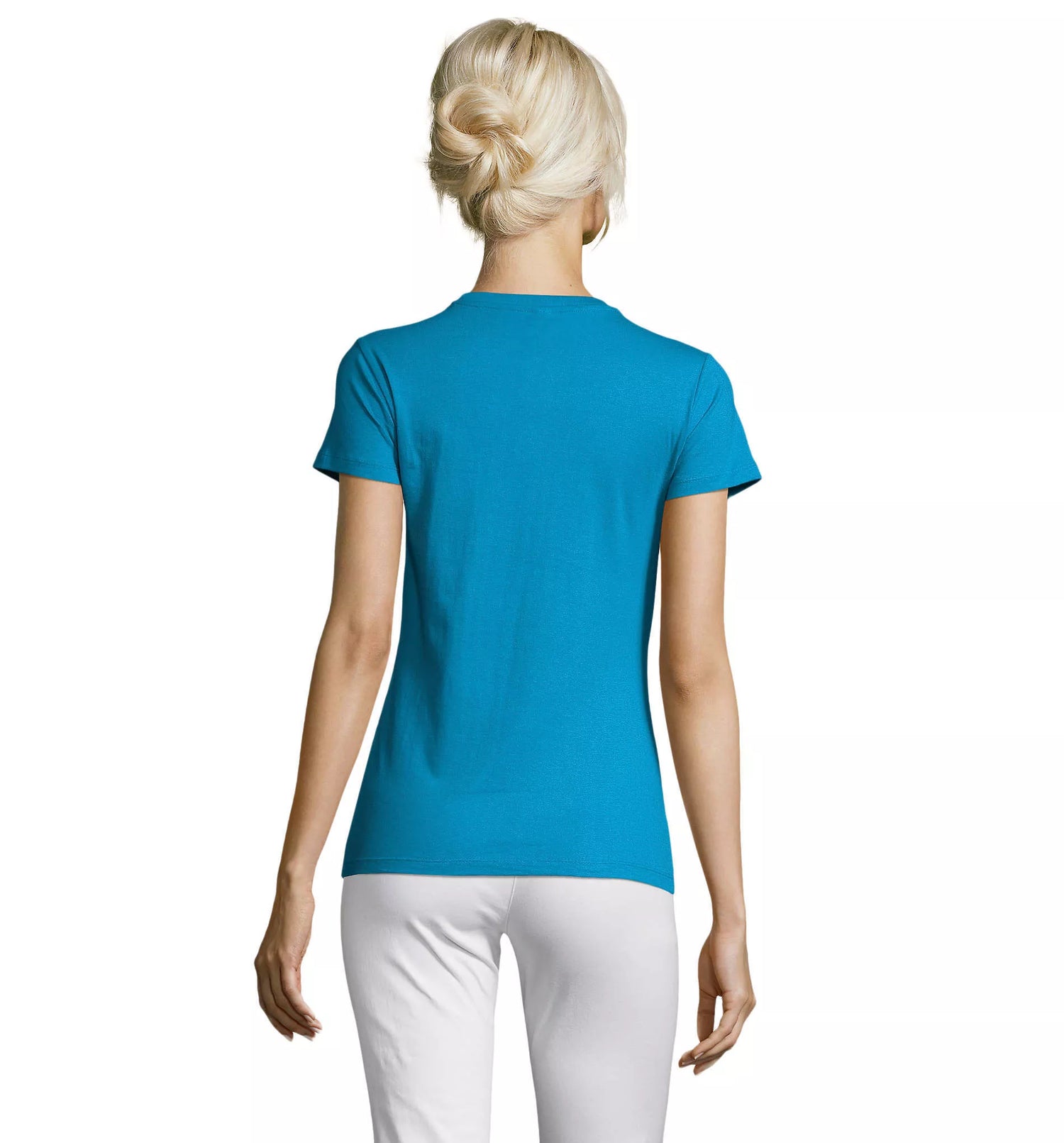 Women's aqua blue T-shirt Regent Women