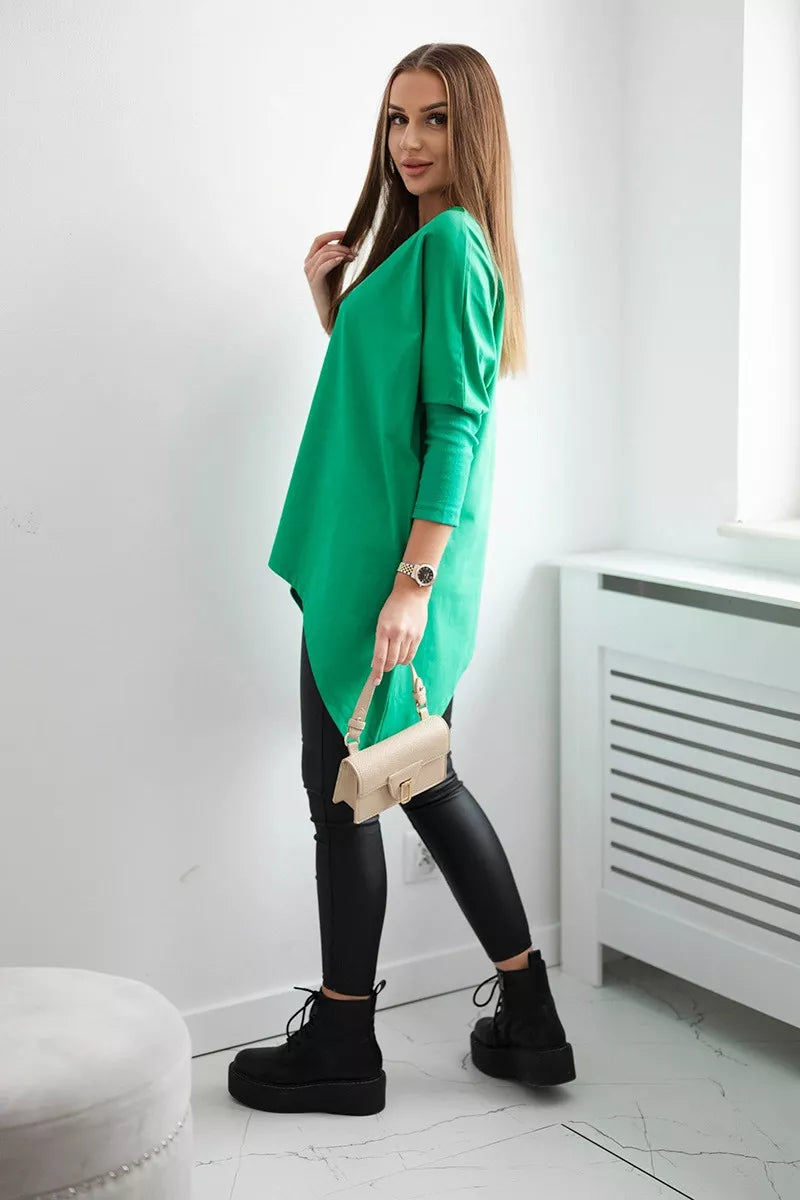 Women's green blouse Rosit