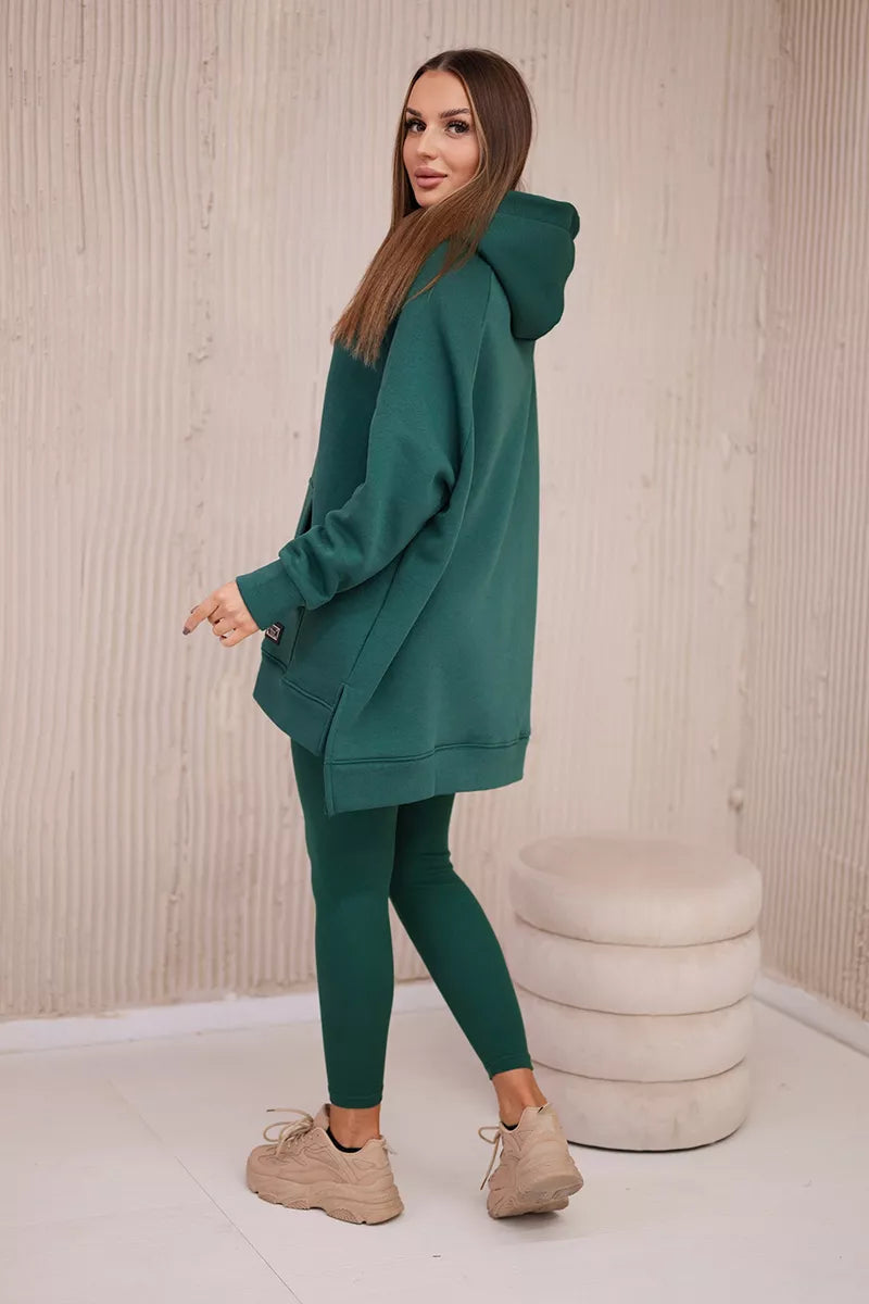 Women's green casual set Mocca