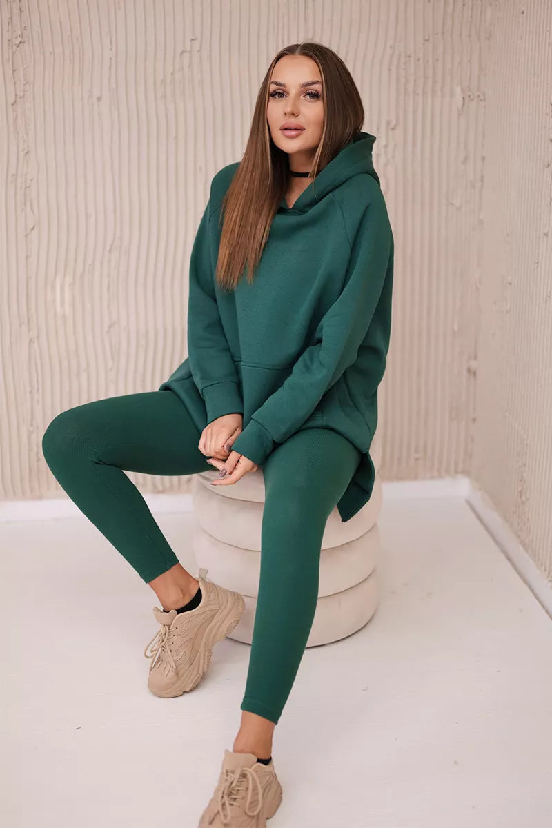 Women's green casual set Mocca