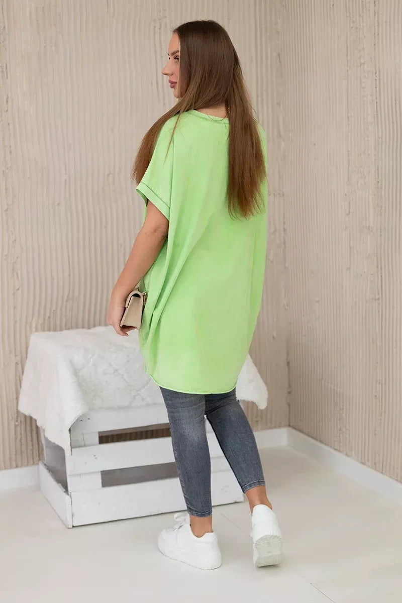 Women's green Jumpy T-shirt