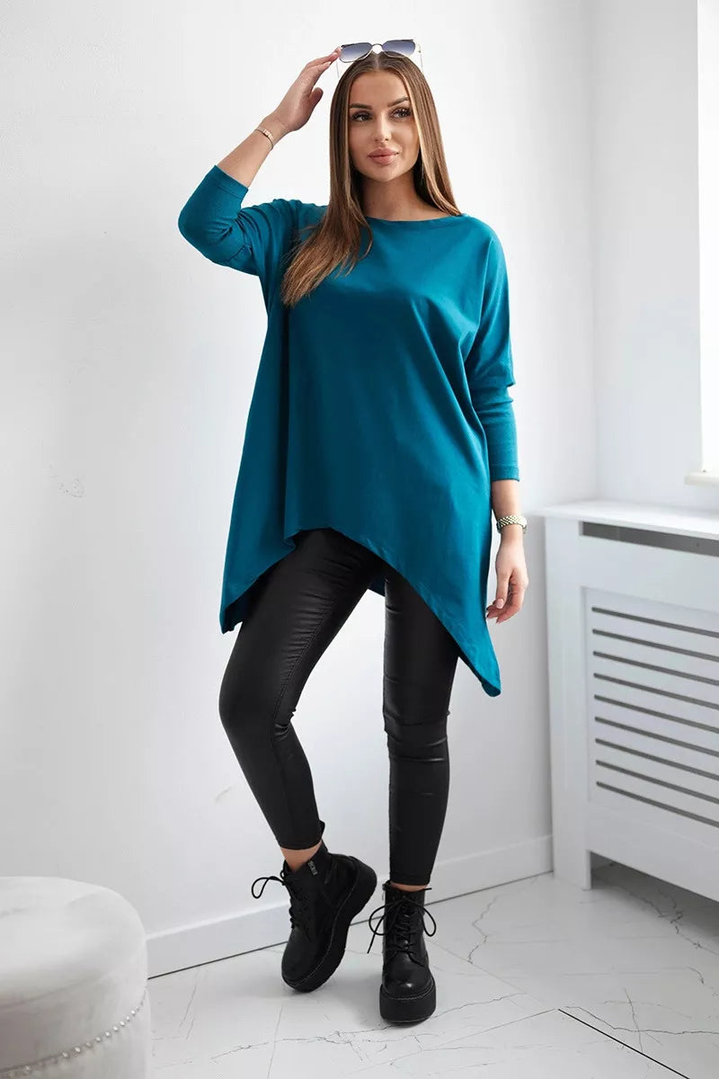 Women's blue blouse Rosit