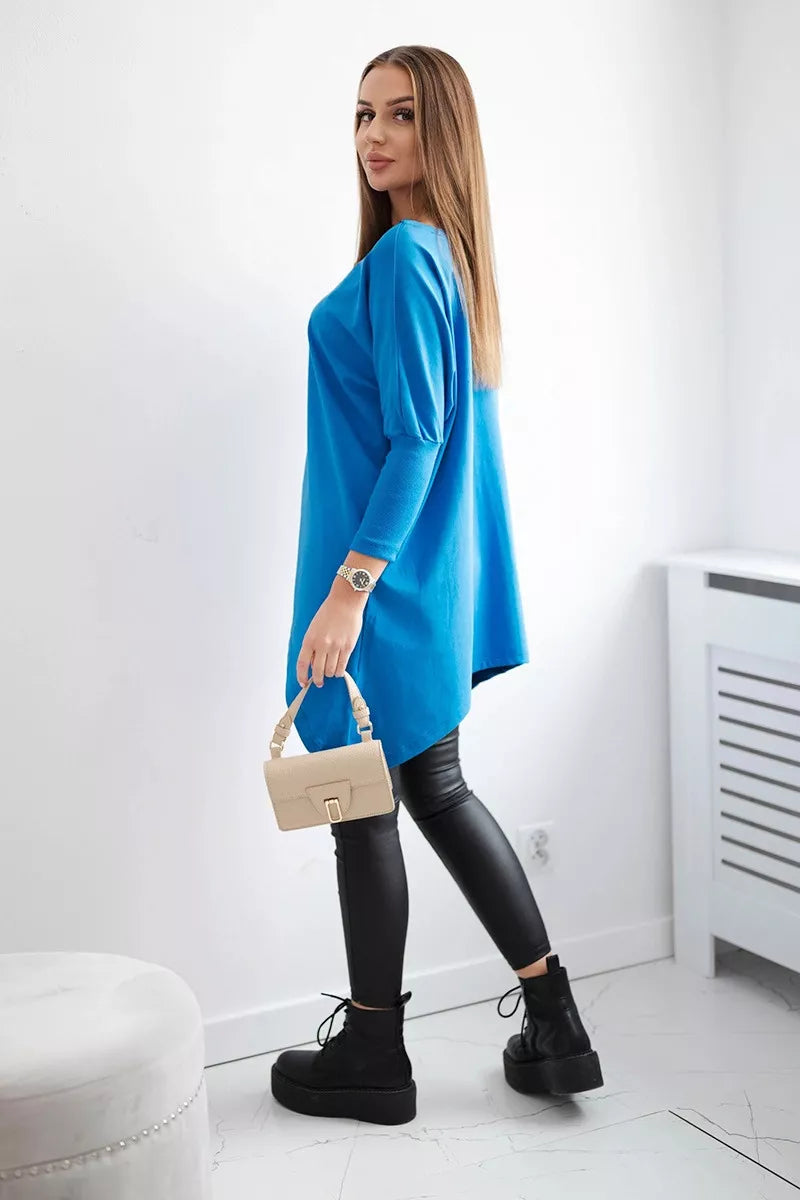 Women's light blue blouse Rosit